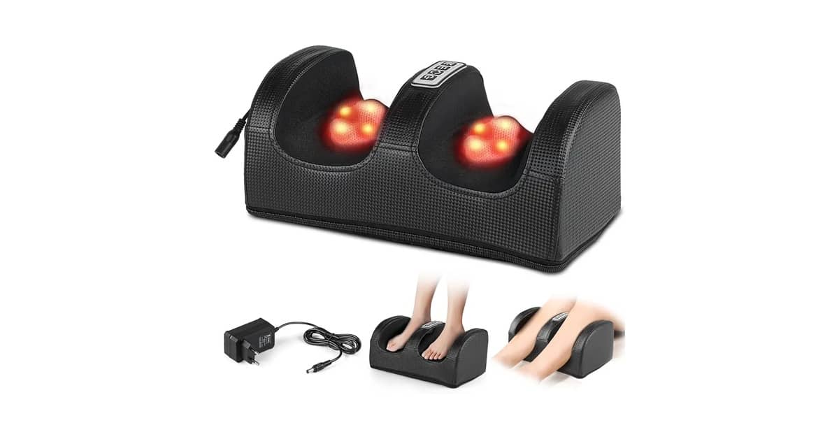 Melhores Massageadores Elétricos para os Pés: Top 10