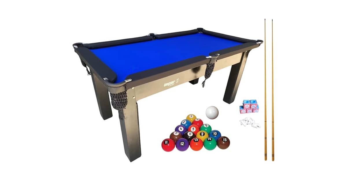 Melhores Mesas de Sinuca Residenciais: Top 10 Duráveis