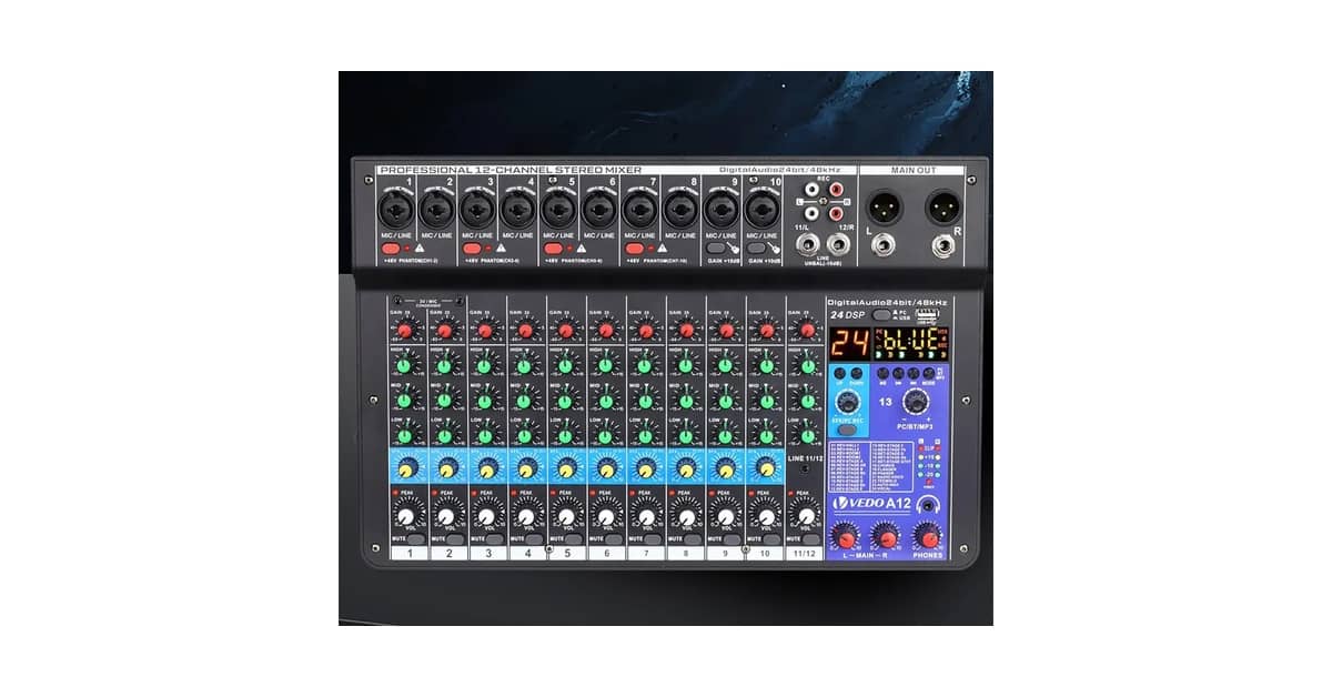 Melhores mesas de som digitais Para Shows e Studio