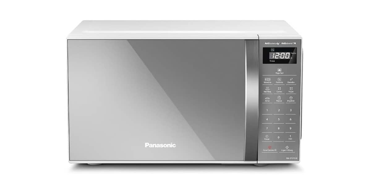 Melhores Micro Ondas Panasonic: 6 Modelos Eficientes
