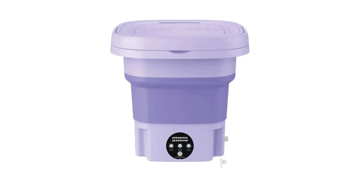 Melhores Mini Lavadoras de Roupas Portáteis: Top 10