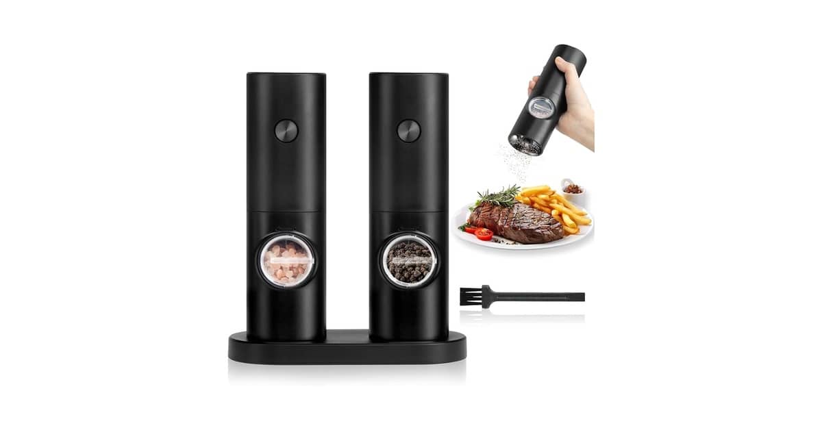 Melhores Moedores de Sal e Pimenta Elétricos: Top 10 Modelos