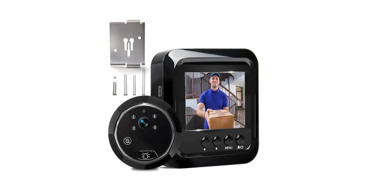 Melhores Olhos Mágicos Digitais Com Câmera Para Proteger o Lar