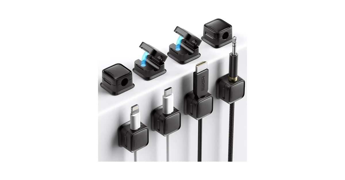 Melhores organizadores de cabos magnéticos: O Guia