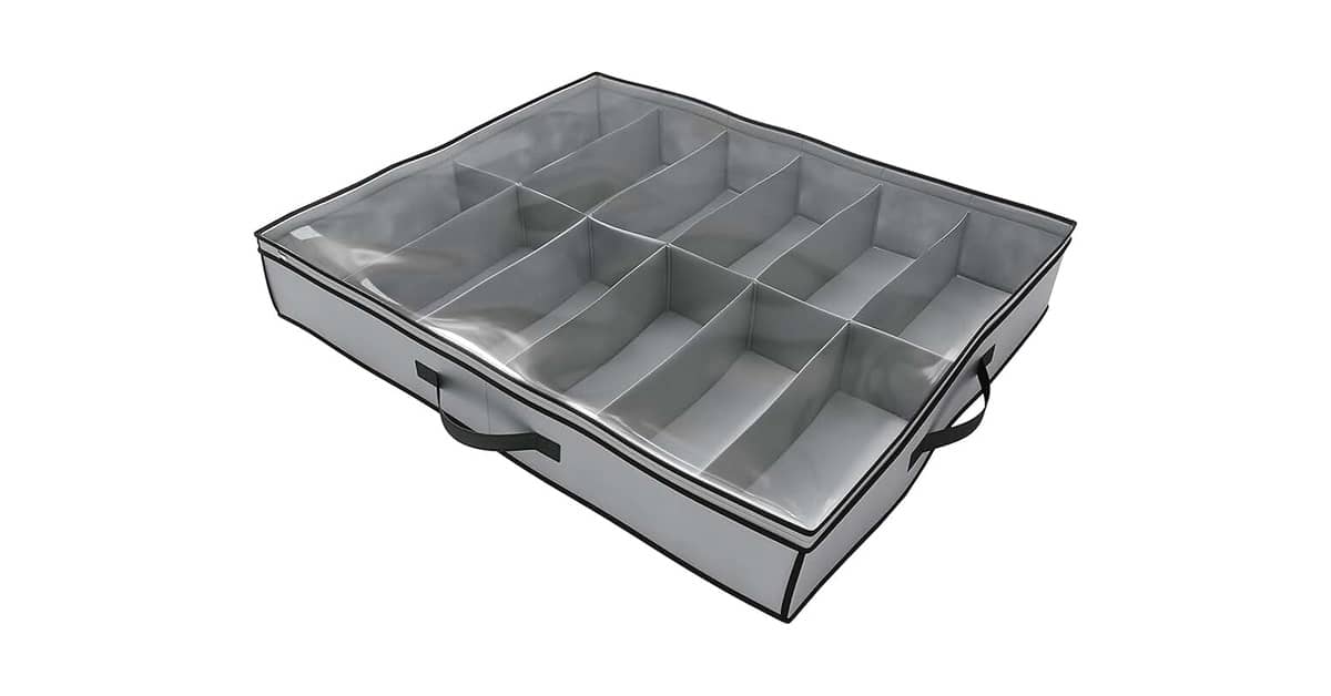 Melhores organizadores de sapatos para debaixo da cama: Otimize Espaço