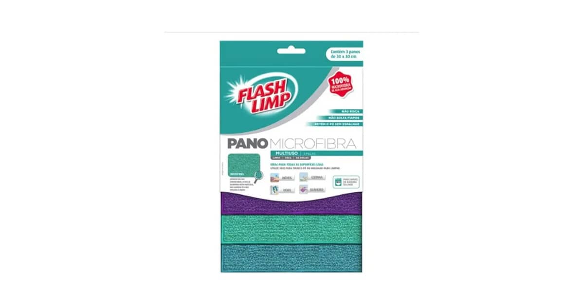Melhores Panos de Microfibra: 10 Kits Sem Fiapos