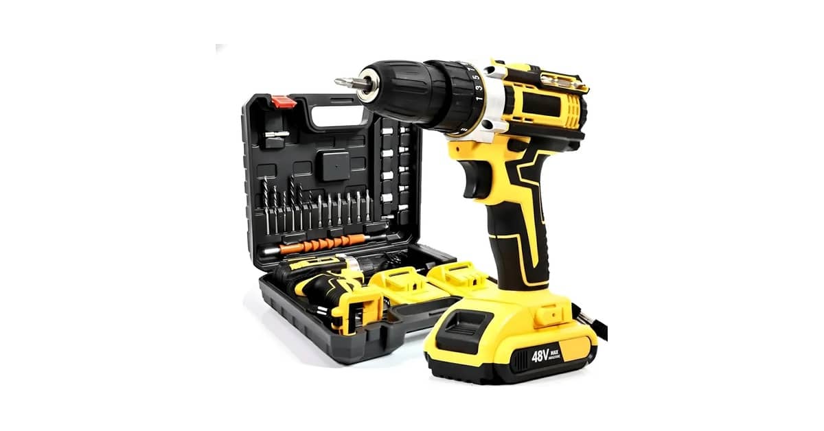 Melhores parafusadeiras sem fio com kit de brocas incluso: Top 10 Modelos
