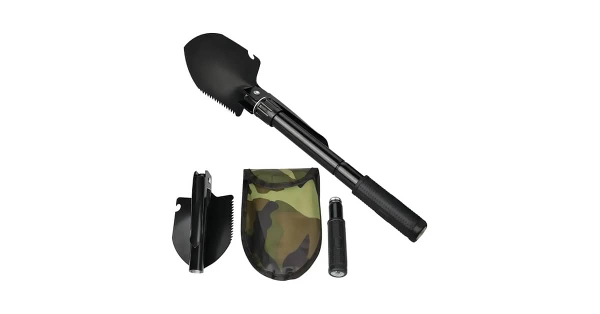 Melhores Pás Dobráveis para Camping: Aço ou Inox?