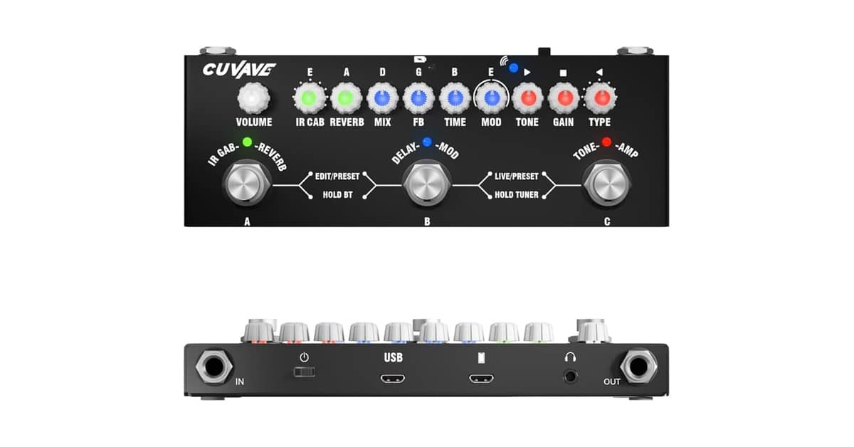 Melhores pedais de chorus para guitarra: Qual o Ideal?