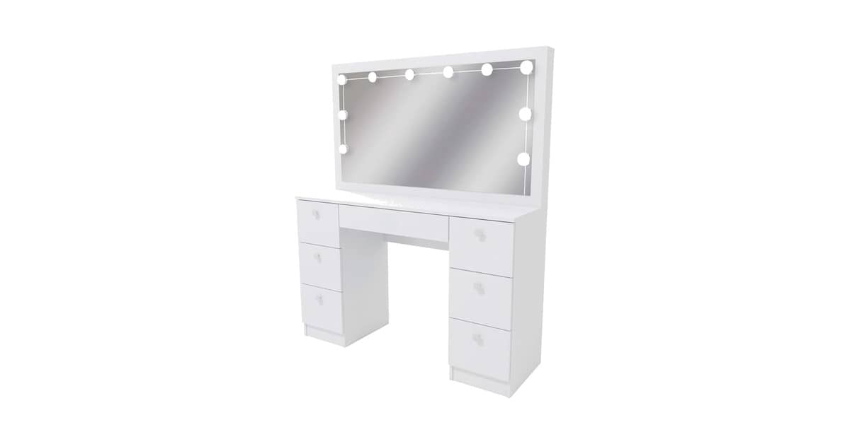 Melhores penteadeiras com luzes de camarim: Qual a Melhor?