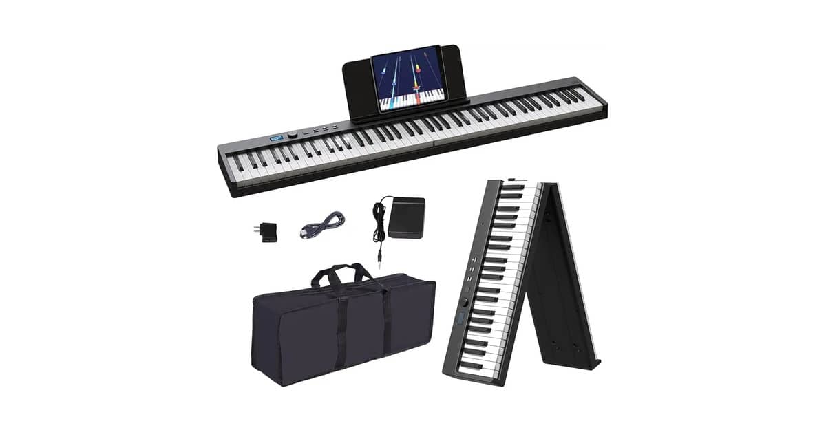 Melhores pianos digitais com 88 teclas pesadas: Qual Escolher?