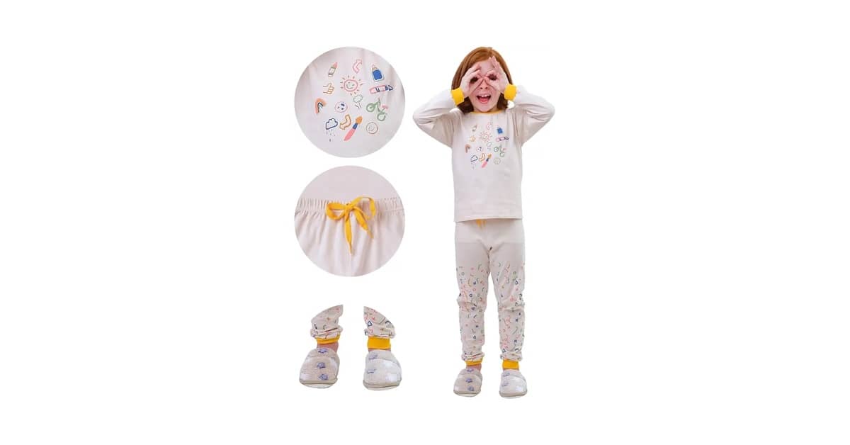 Melhores pijamas infantis de algodão para o inverno: Conforto e Economia