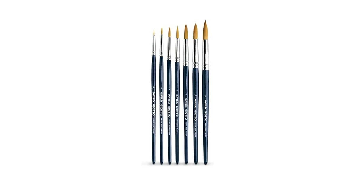 Melhores Pincéis para Aquarela: Guia de Cerdas e Formatos