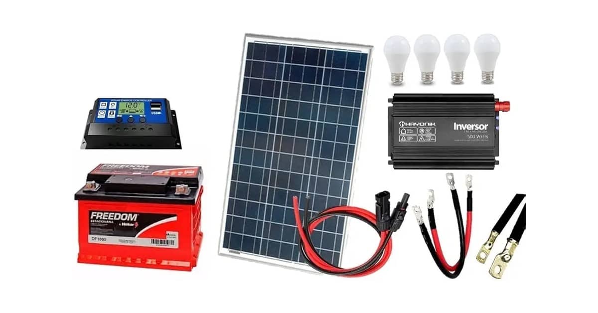 Melhores placas solares para sistema off grid: 10 Kits para Autonomia