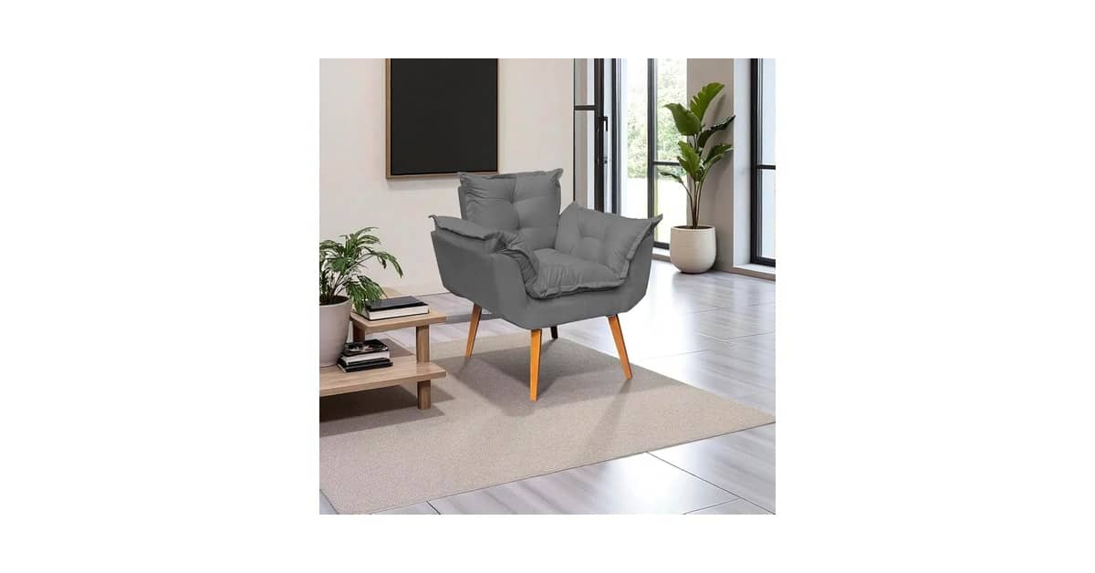 Melhores poltronas decorativas para canto de sala: Qual a Mais Confortável?