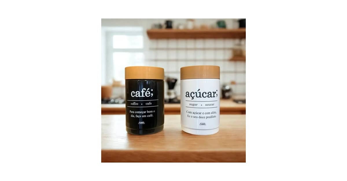 Melhores Potes de Açúcar: Vidro, Inox ou Plástico?