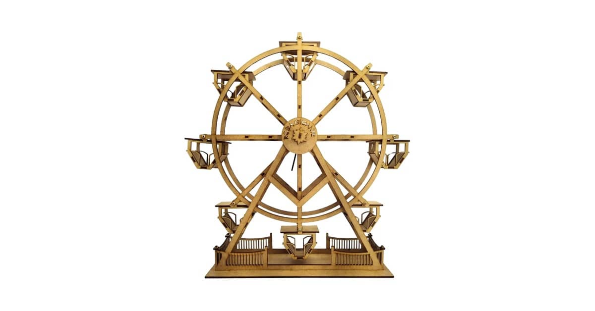 Melhores Rodas Gigantes: LEGO, Madeira ou Musical?