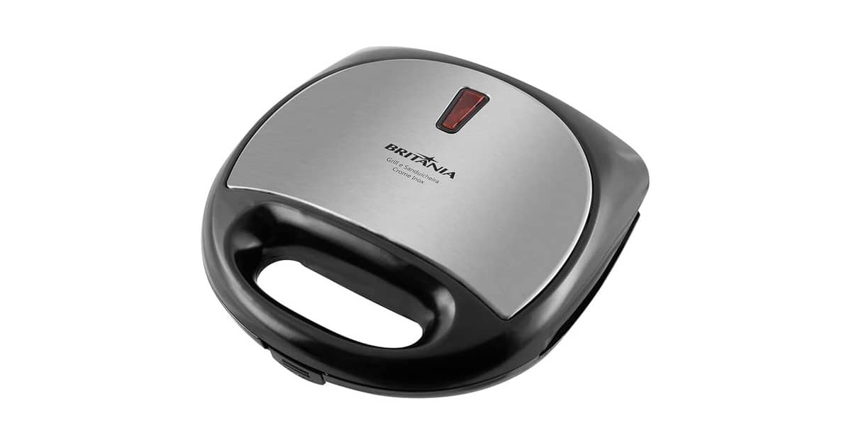 Melhores sanduicheiras que também grelham bifes: Top 9 Modelos