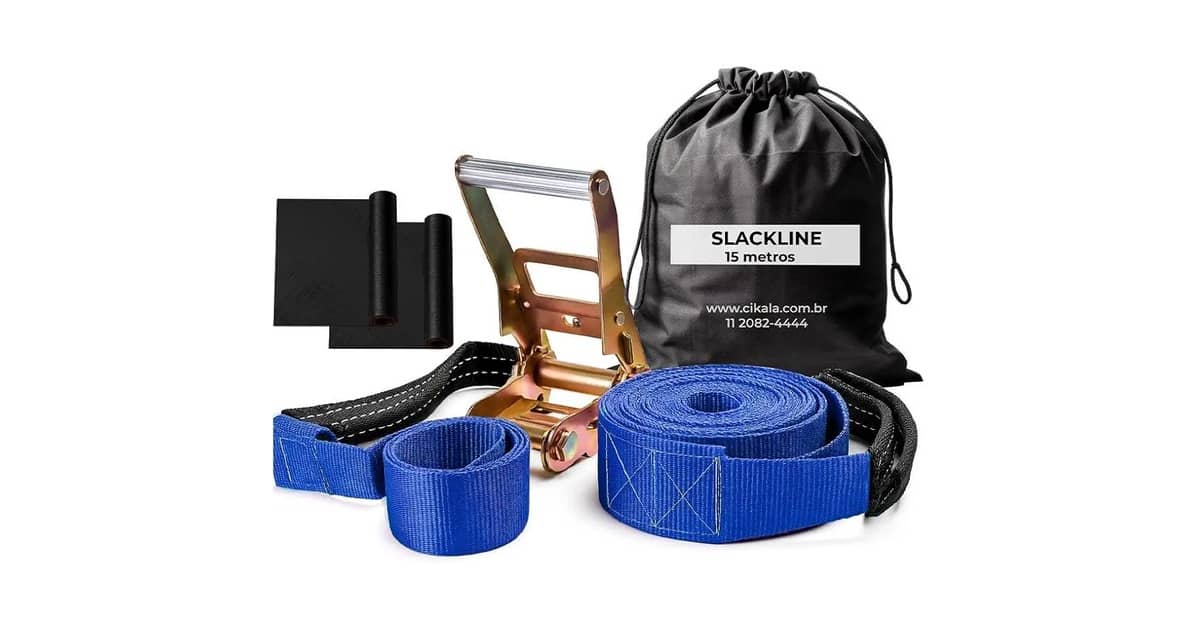 Melhores Slacklines: 10 Kits para Equilíbrio Total