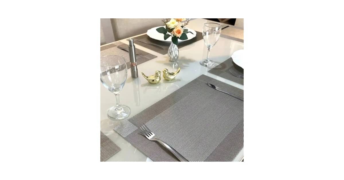 Melhores sousplats: Qual o Material Ideal?