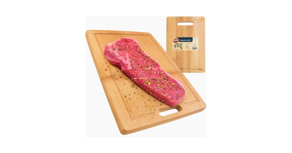 Melhores Tábuas de Corte de Bambu que Não Acumulam Bactérias: Top 10 Seguras