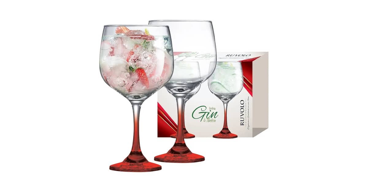 Melhores Taças de Gin: Cristal, Vidro ou Acrílico?