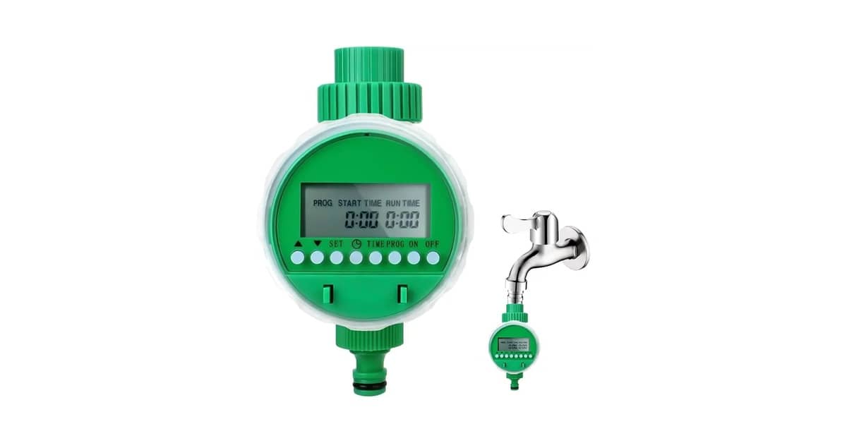Melhores temporizadores para irrigação: Digital ou Manual?