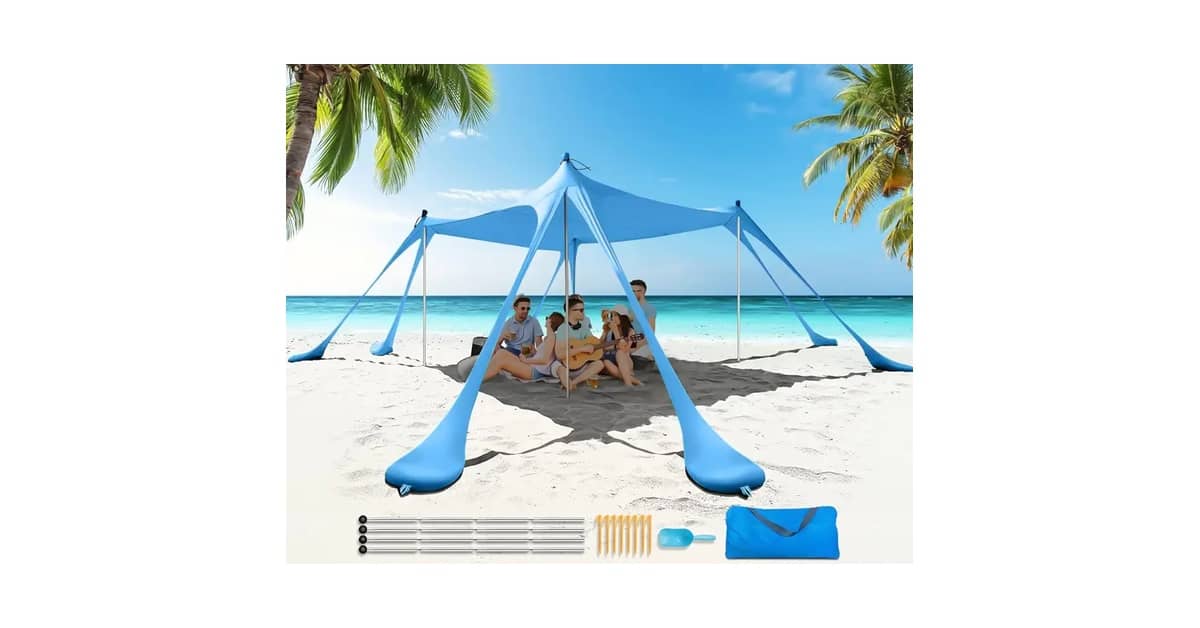 Melhores Tendas de Praia para Família: Top 10 Opções