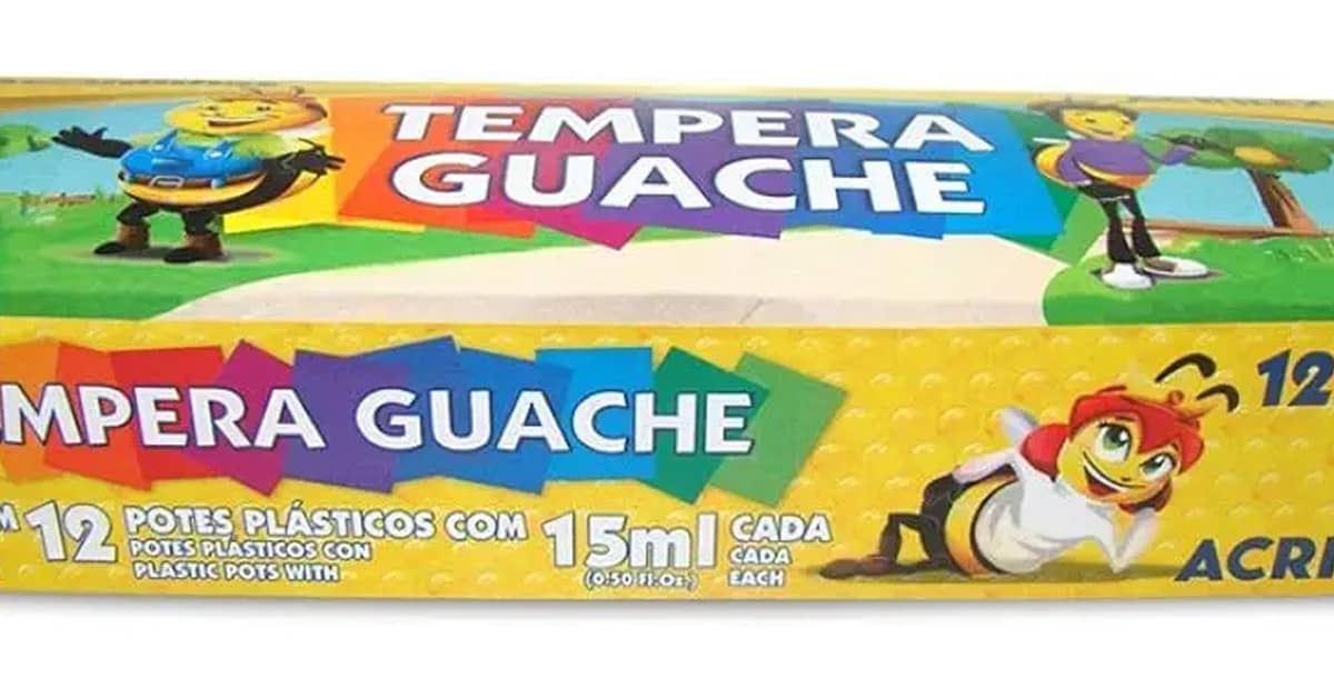 Melhores tintas guache: 8 Kits para Arte e Escola