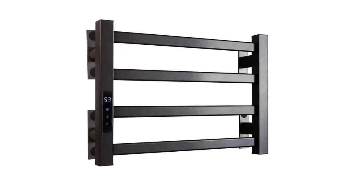 Melhores toalheiros elétricos para manter as toalhas secas: Qual Escolher?