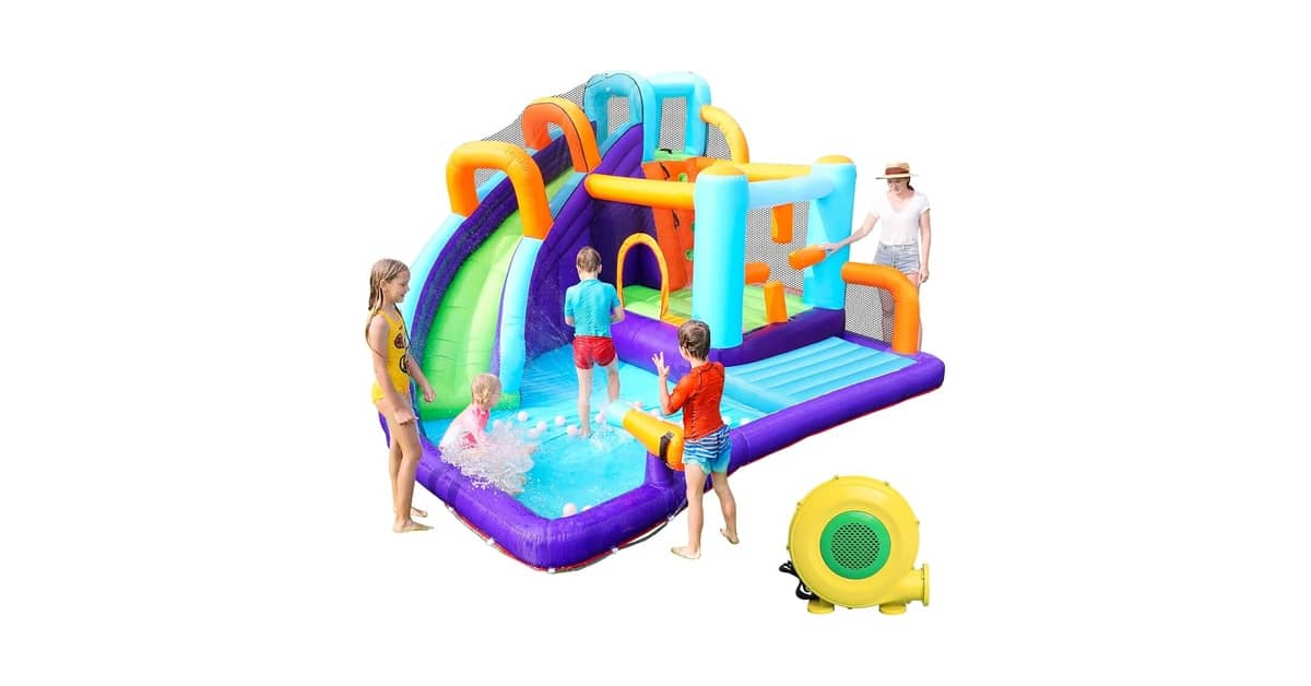 Melhores Tobogãs Infláveis: 10 Modelos Resistentes