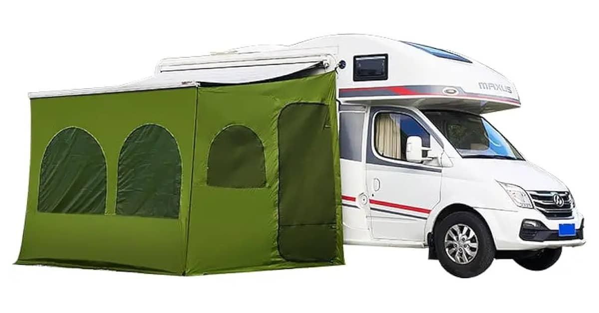 Melhores Toldos Retráteis para Van ou Motorhome: Guia