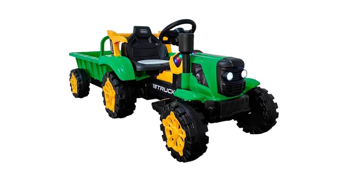 Melhores Tratores Elétricos Infantis: 12V ou 6V?