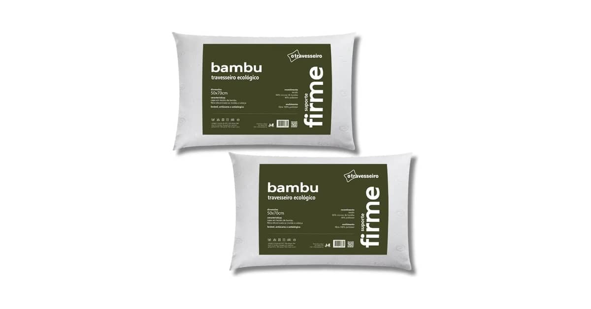 Melhores travesseiros com enchimento de bambu: Qual o Ideal?