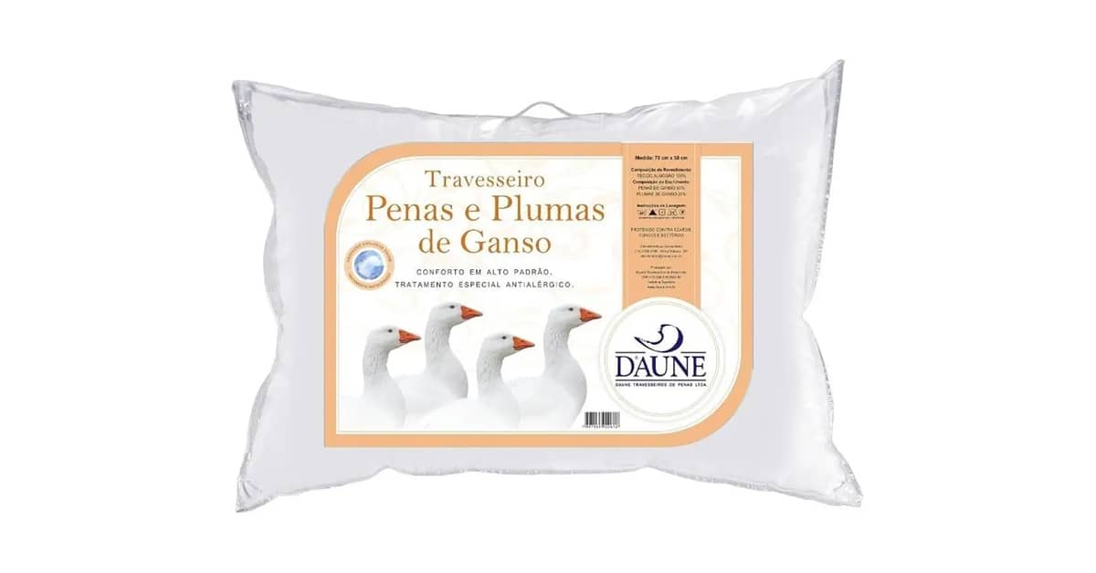 Melhores travesseiros com enchimento de pluma: Qual Escolher?