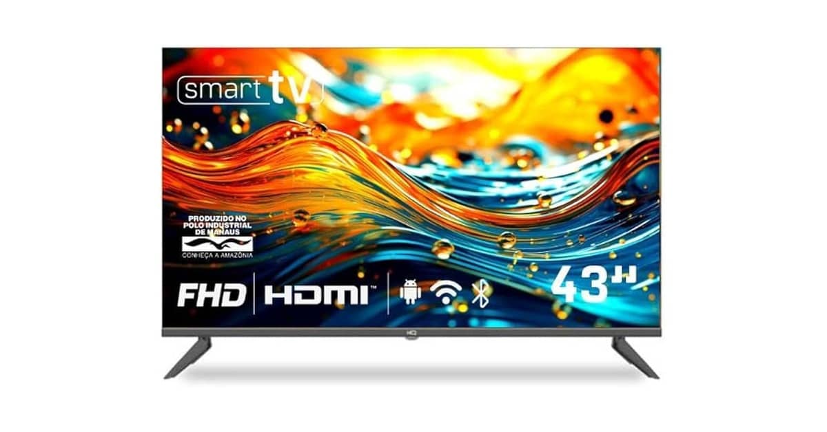 Melhores TVs 43 Polegadas para Usar no Quarto: 4K ou Full HD?