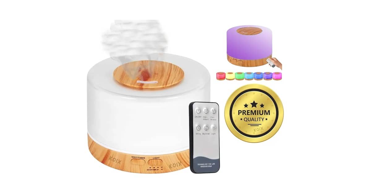 Melhores Umidificadores e Difusores de Aromas: Top 10 Modelos