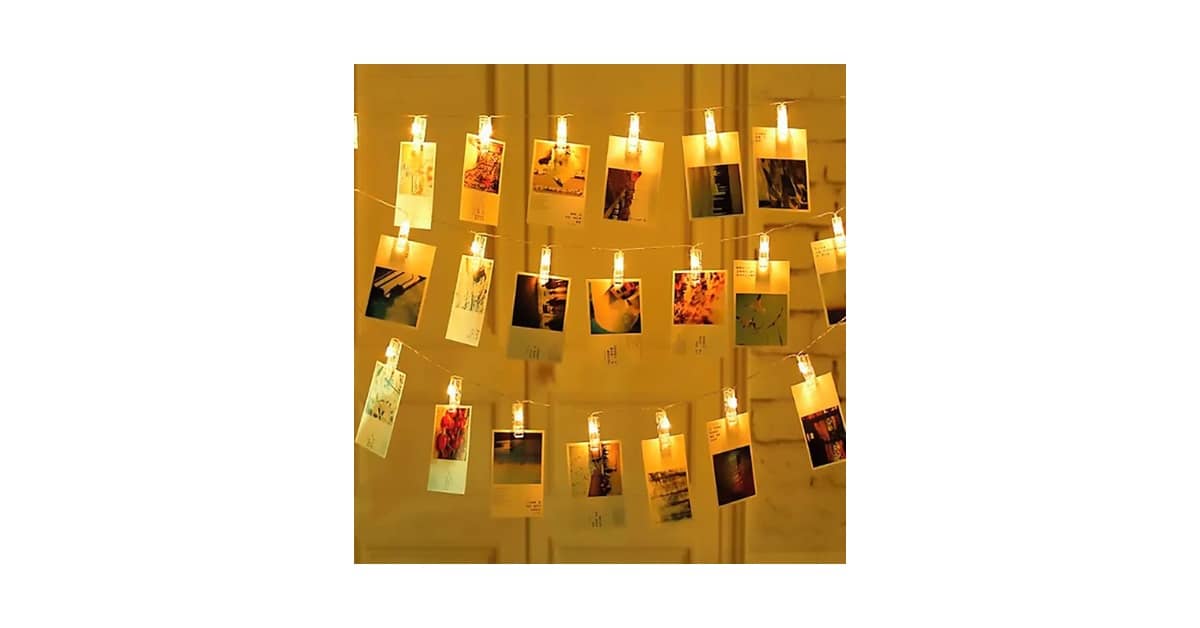 Melhores Varais de Fotos com Luz de Fada (Pisca Pisca): Qual Escolher?