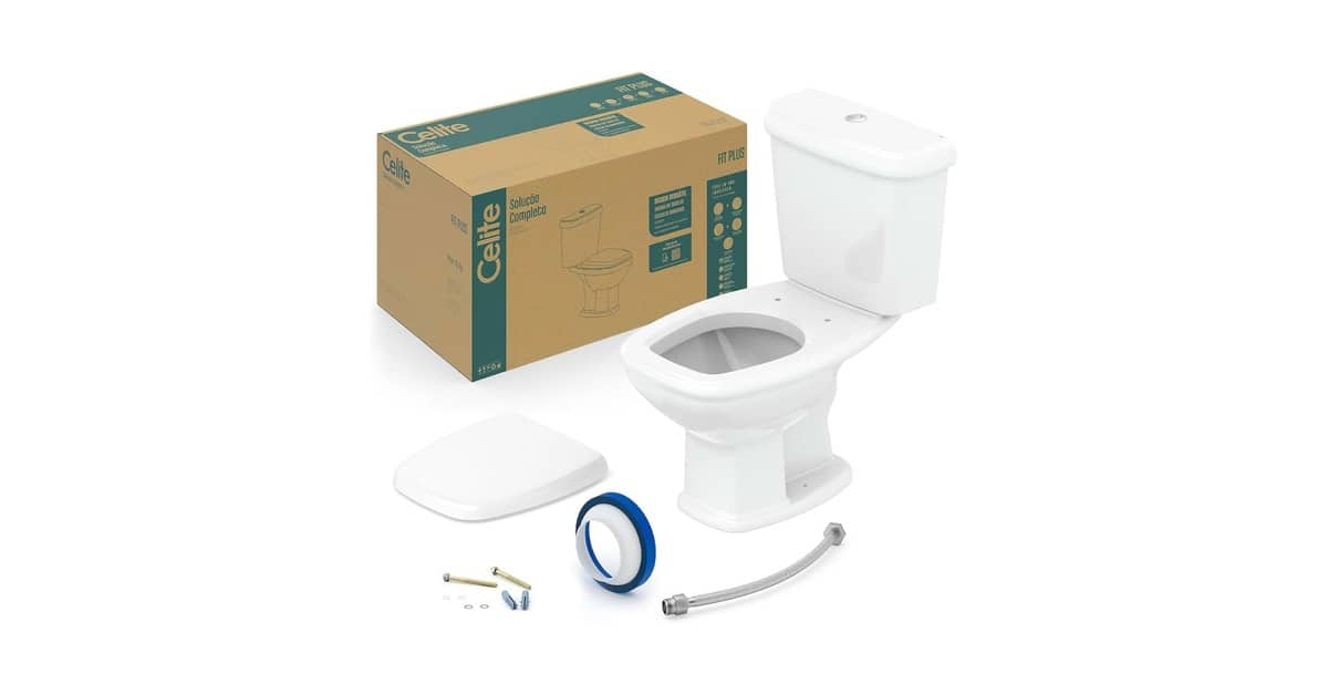 Melhores vasos sanitários com caixa acoplada: Guia de Design e Economia