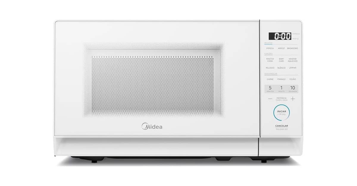 Micro-ondas Melhor Custo-benefício: 10 Modelos Eficientes