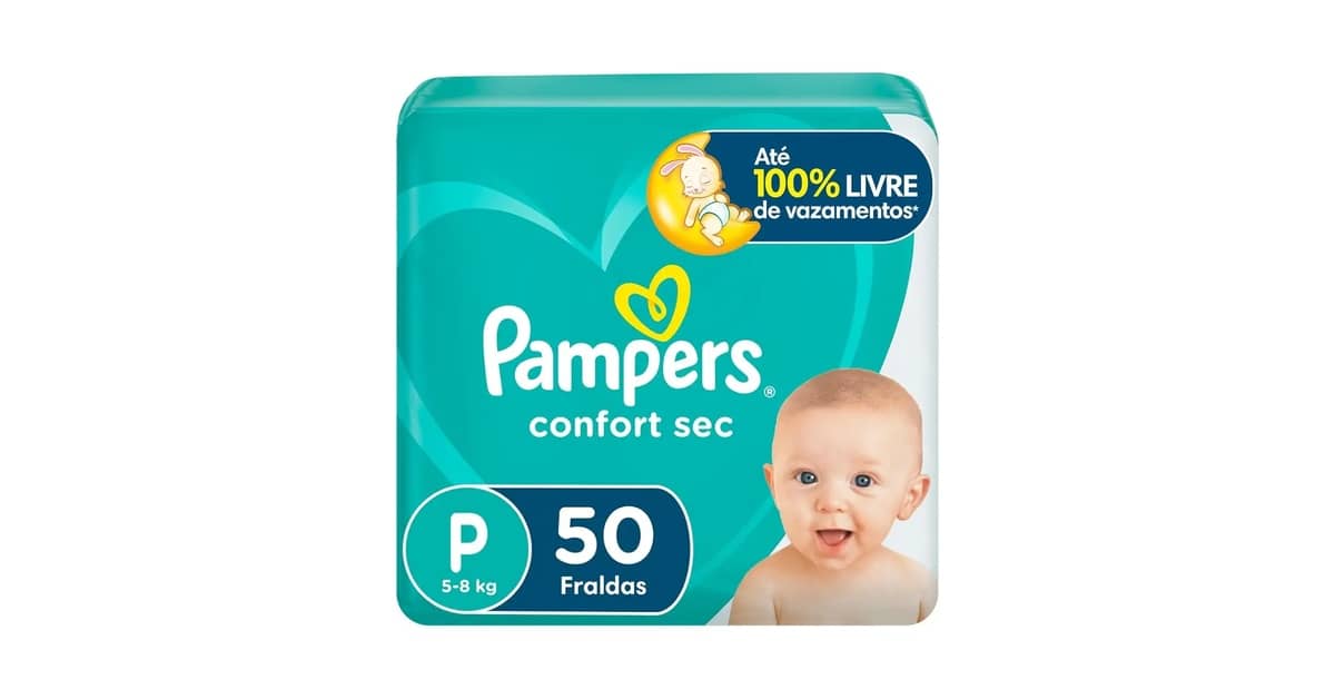 Qual a Melhor Fralda Pampers Confort Sec ou Super Sec: Absorção Superior