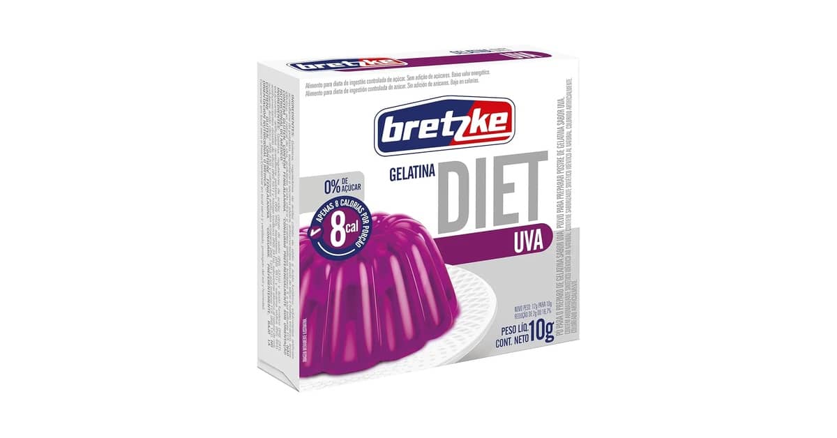 Qual a Melhor Gelatina para quem faz Dieta: Opções Zero Açúcar