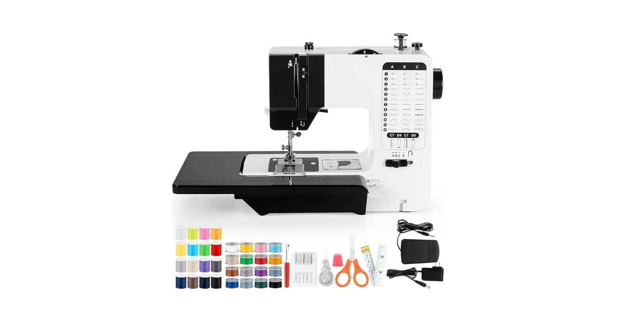 Qual a Melhor Máquina de Costura Doméstica para Iniciantes? 10 Modelos de Fácil Manuseio