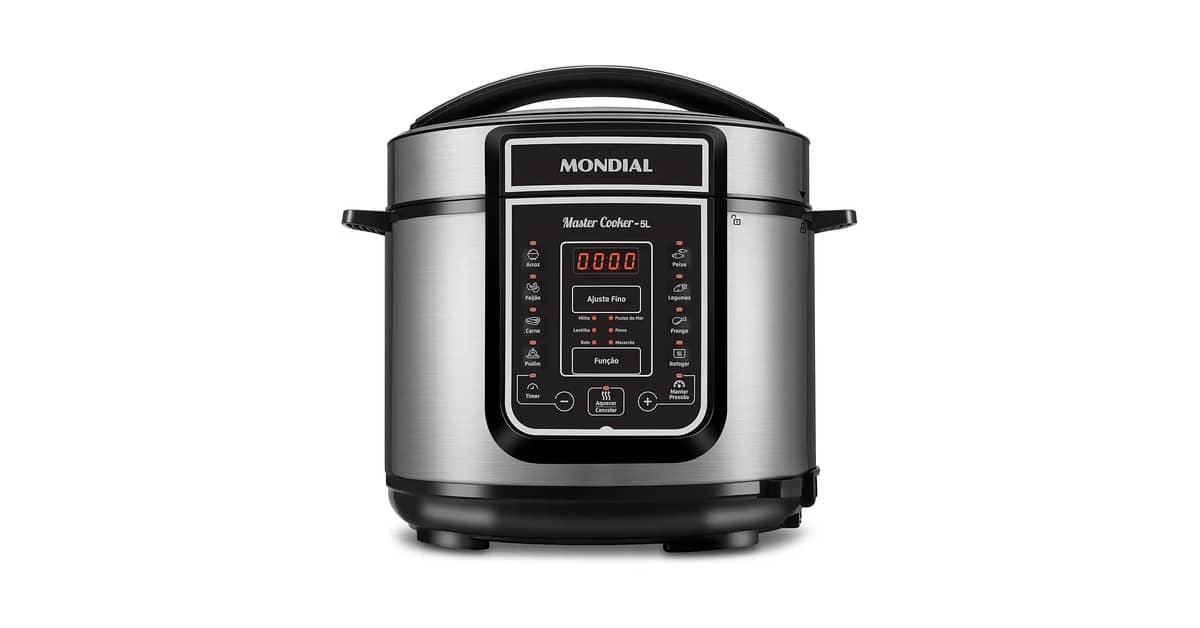 Qual a Melhor Panela de Pressão Elétrica Mondial: 7 Opções