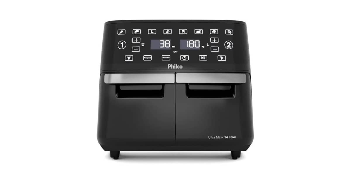 Qual Melhor Air Fryer Oster ou Philco: Potência e Capacidade