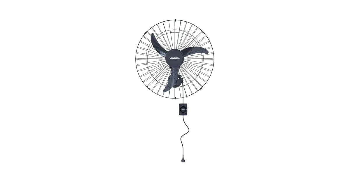 Qual Melhor Ventilador de Parede 60Cm: Potência e Fluxo de Ar