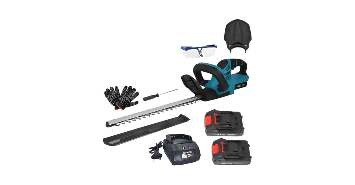 Qual o Melhor Aparador de Cerca Viva a Bateria: Potência e Mobilidade