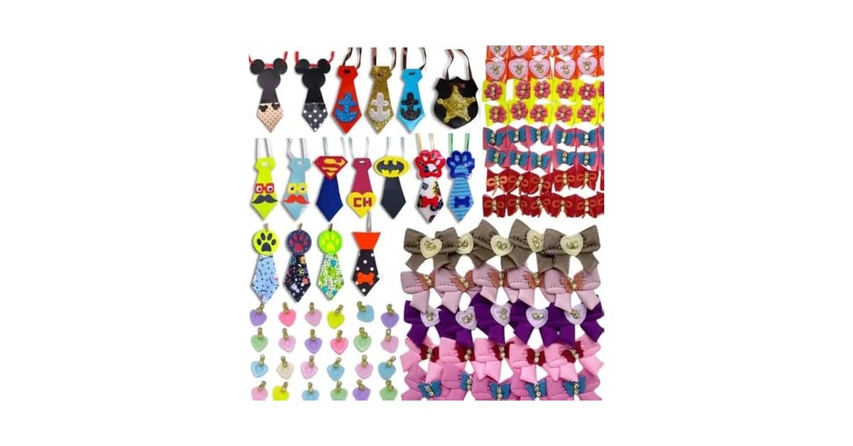 Qual o Melhor Kit de Laços para Pet Shop: 10 Opções Variadas