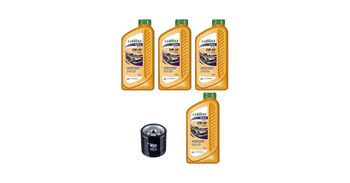 Qual Óleo Usar No Chevrolet Prisma Joy: O Guia Do Kit 5w30
