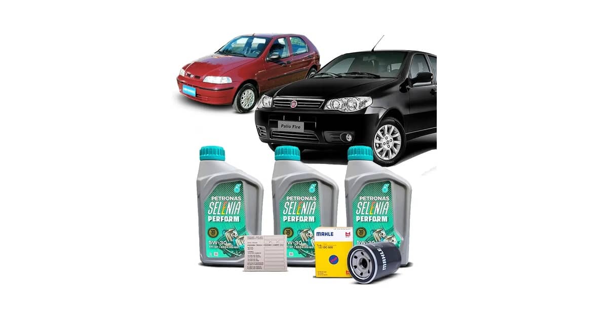 Qual Óleo Usar no Fiat Palio 1.6 16v: 2 Kits Ideais